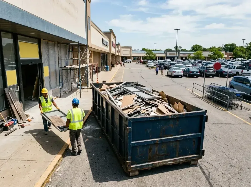 retail-store-renovation-debris-003 — frequently asked questions, Roll-off Dumpster Rentals in Ballenger Creek, MD